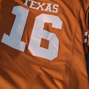 Arch Manning Size XL Texas #16 Orange Football Jersey